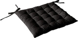 Couette à 4 pompons, jute, 90 X 190 Cm, argile, 2007AGCHLJT090190, 90 X 190 Cm Couettes et quilts Naty Shop Noir