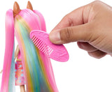 Poupées Enchantimals, poupée à cheveux de luxe Sunshine Beach et ami animal, petite poupée avec jupe amovible et accessoires, cadeaux pour enfants, HTJ70 Naty Shop Dolls