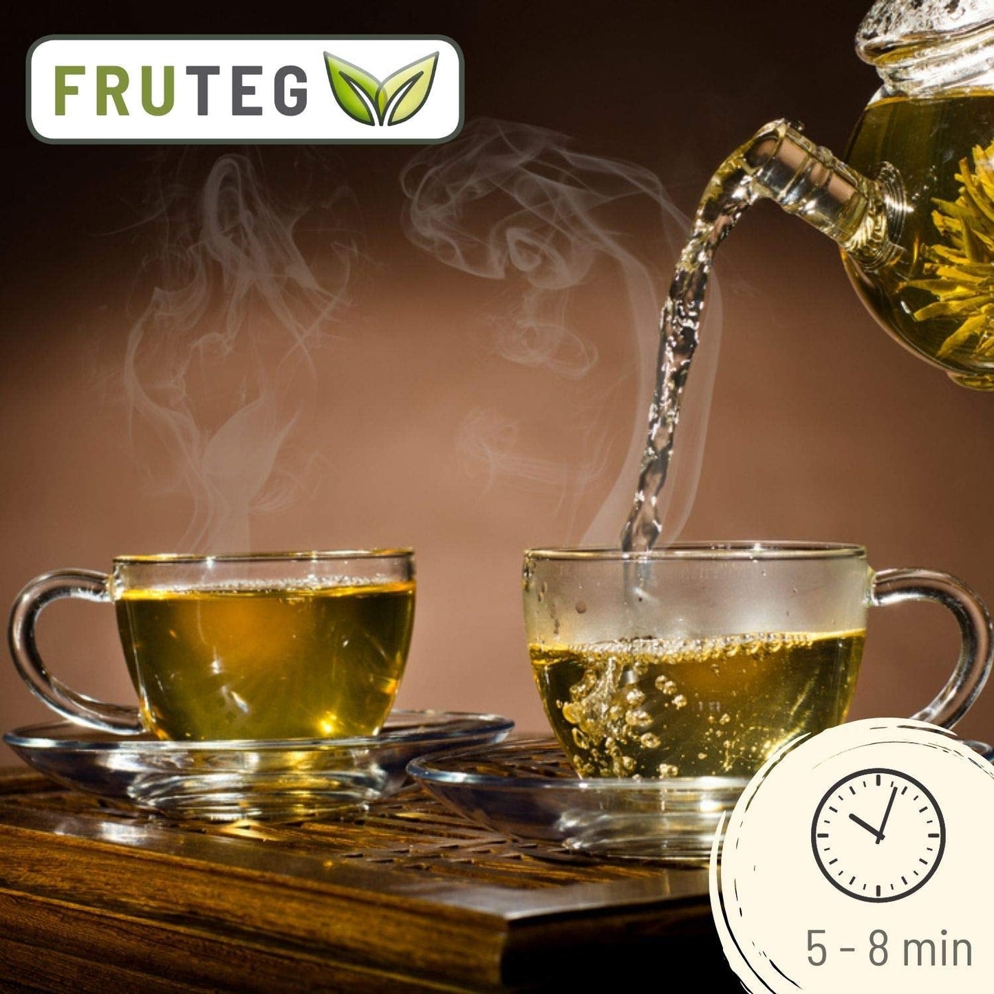 Teeverliebt - Darjeeling Bio Second Flush 1000G I Thé Darjeeling FTGFOP1 d'Inde I Thé noir léger pleine saveur I 1 kg