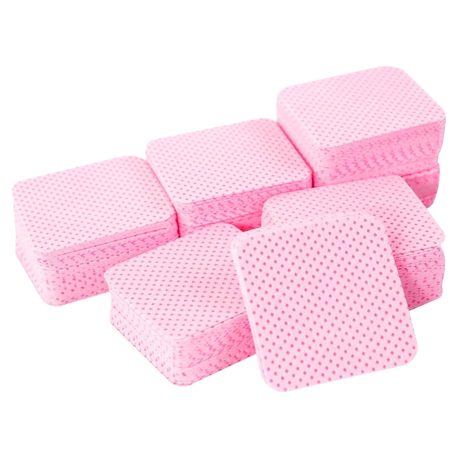 Qufiiry 300 Stück Fusselfreie Nageltücher, Lingettes pour ongles non pelucheuses, Fusselfrei Nagel Wattepads, Nagel Wischtücher Für Cleaner Gelnägel Nagellackentferner Wattepads Nail Wipes Pads