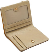Portefeuille à deux volets en cuir jaune Logan pour femme Fossil, SL7829763 Portefeuille pour femme Naty Shop