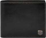 Fossil Men's Hayes Card Case Bifold Wallet Men Naty Shop Noir Foncé