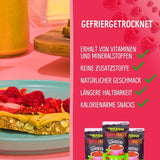 Fruits lyophilisés : 100g de framboises lyophilisées pour smoothie bowls, muesli, porridge toppings - baies lyophilisées sans sucre ajouté - baies lyophilisées - fruits de NutriPur Produits déshydratés Naty Shop