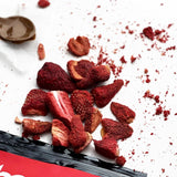 Fruits lyophilisés BAM, 40 grammes, fruits naturels, desserts parfaits, saveur riche (fraise) Produits déshydratés Naty Shop