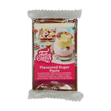 Fondant FunCakes au goût de citron : Goût délicieux, texture onctueuse, facile à étaler, fondant roulé, parfait pour les gâteaux, cupcakes et biscuits. Halal, casher et sans gluten. 250 g (paquet de 3) Naty Shop Pâte à Sucre 250 G Chocolat