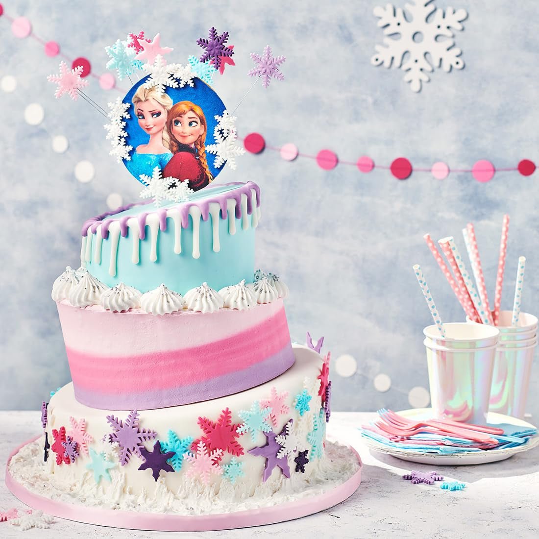 FunCakes Roll Fondant Bright White : Facile à utiliser, lisse, flexible, souple et malléable, parfait pour décorer des gâteaux, halal, casher et sans gluten. 5 kg (2 à 2,5 kg) de pâte à sucre Naty Shop