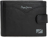 Pepe Jeans Jacket Portefeuille à clic horizontal Taille unique Portefeuille pour homme Naty Shop Noir