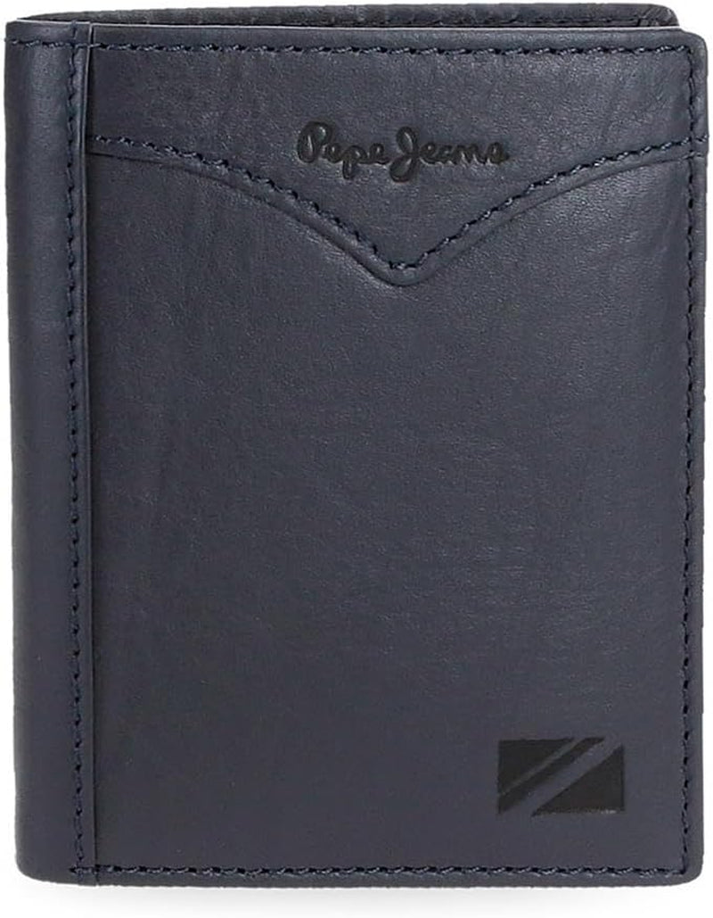 Pepe Jeans Veste Portefeuille Vertical avec Sac à Main, Taille Unique Portefeuille Homme Naty Shop Bleu
