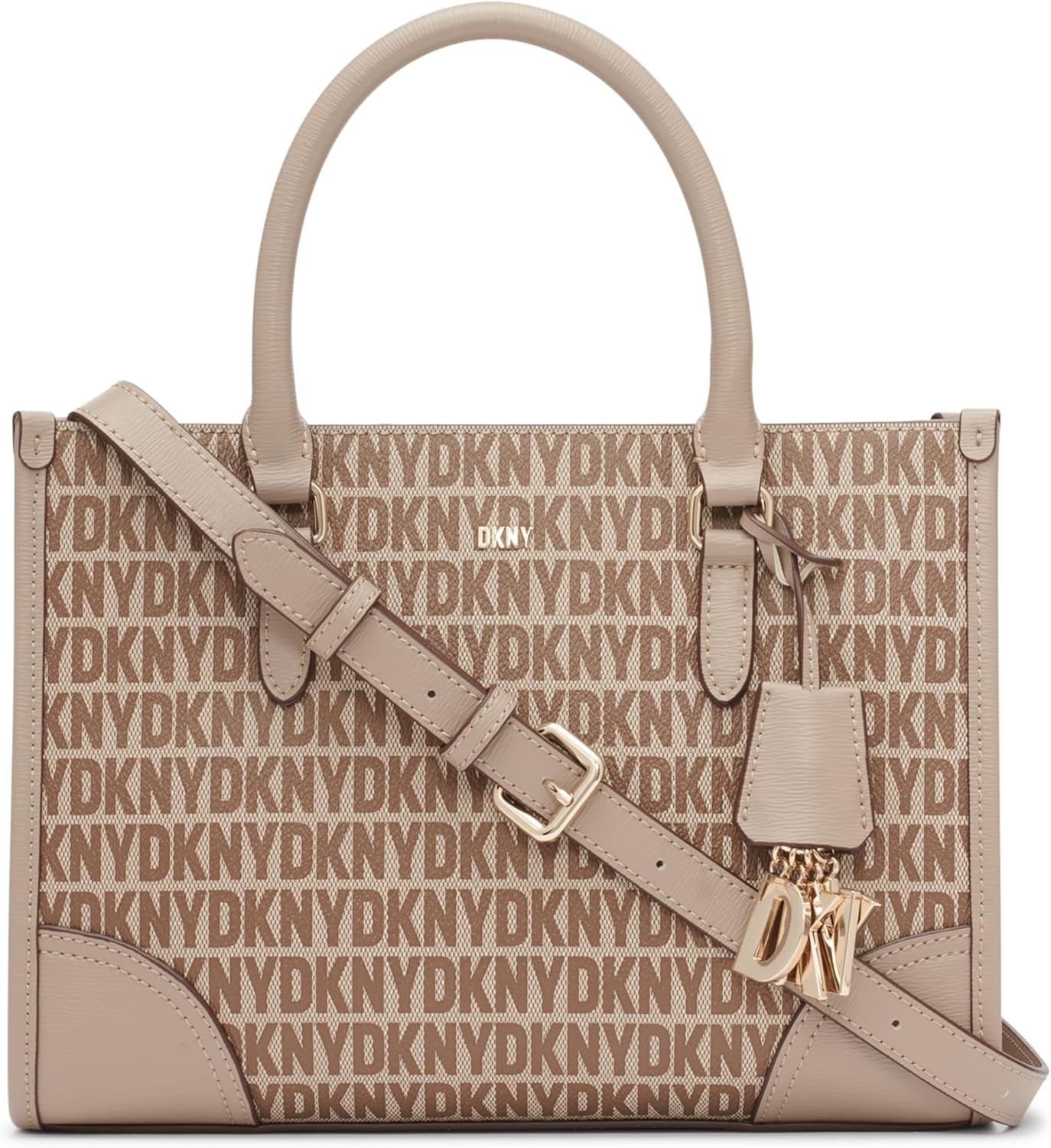 DKNY Sac fourre-tout décontracté pour femme, Chino/Toffee Sacs pour femme Naty Shop Default Title