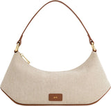 Sac Bandoulière Femme JW PEI Lily Sacs Femme Naty Shop Toile marron