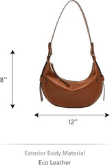 Sac pour femme Fossil - Harwell Eco Leather Hobo, ZB1847200 - 30,5 cm L x 8,9 cm l x 20,3 cm H Sacs pour femmes Naty Shop