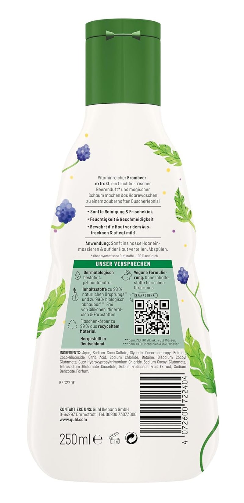 Coffret avantage Guhl Kids Dino - 2x Shampoing et gel douche 2 en 1 Guhl Kids, 250 ml + 1x livre Pixi - Spécialement développé pour les enfants - Ne tire pas - Certificat Cosmos Natural Enfants - Bain et soins de la peau Naty Shop