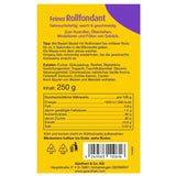 Günthart BackDecor Fondant Rouge 250 g, sans huile de palme, indéchirable pour recouvrir gâteaux et pâtisseries, adapté au modelage, lot de 2 (1 x 250 g) pâte à sucre Naty Shop