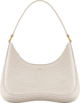 JW PEI Sacs porté épaule Ruby Femme Sacs Naty Shop Crocodile blanc embossé