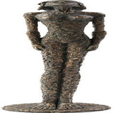 Kare Design Objet Déco Art Lady Bronze, Figurine Déco, Résine, Aspect Antique, Statue, Déco, Objet d'art, Accessoire, 78x13,5x13,5cm Statuettes et Sculptures Naty Shop Grey Art Lady