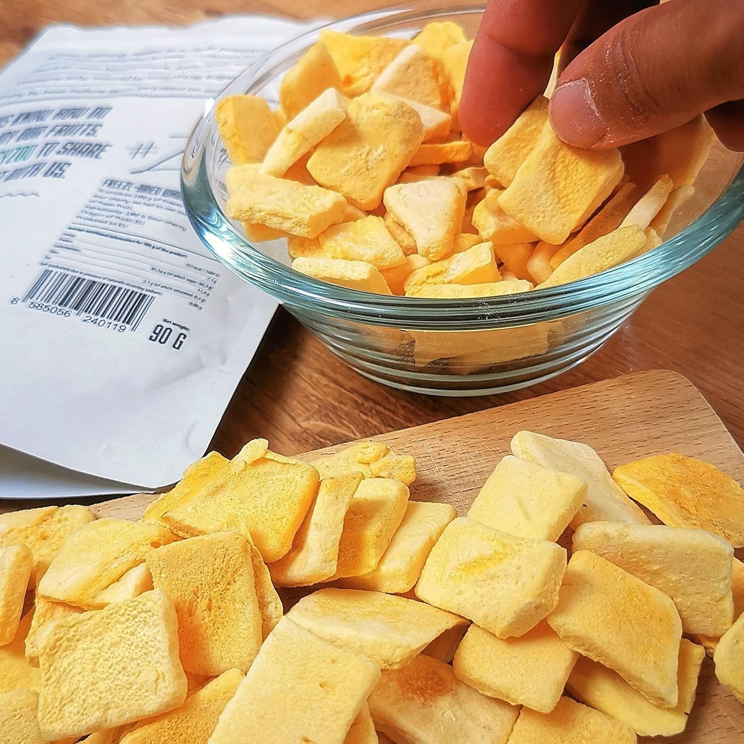 Mangue lyophilisée | Sans sucre ajouté Mangue lyophilisée | Mangue lyophilisée Mangue Mangue séchée | Mangue séchée Fruits secs sans additifs | Mangue séchée ZingyZoo (100g) Produits déshydratés Naty Shop