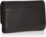 Michael Kors Money Pieces Porte-cartes de crédit femme, Marrón (Bagage), 2,5x9,5x11,4 cm (L x H) Portefeuille femme Naty Shop