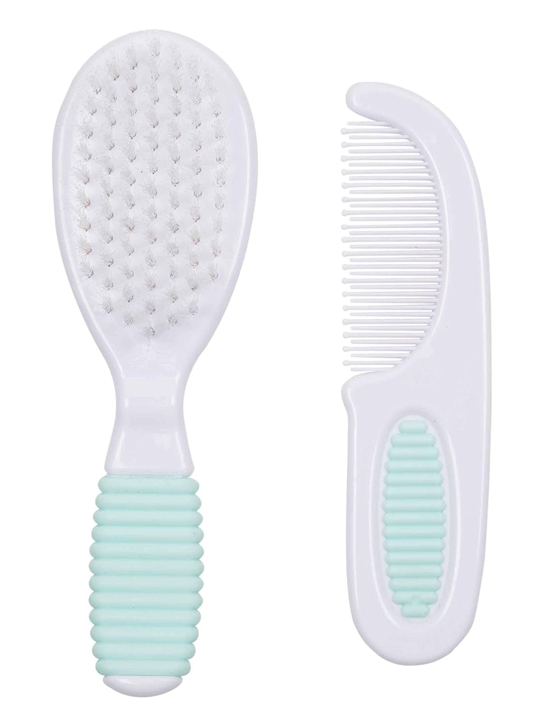 Nöby 007110 Ensemble brosse et peigne, multicolore (modèle assorti). Enfants - Bains et soins Naty Shop