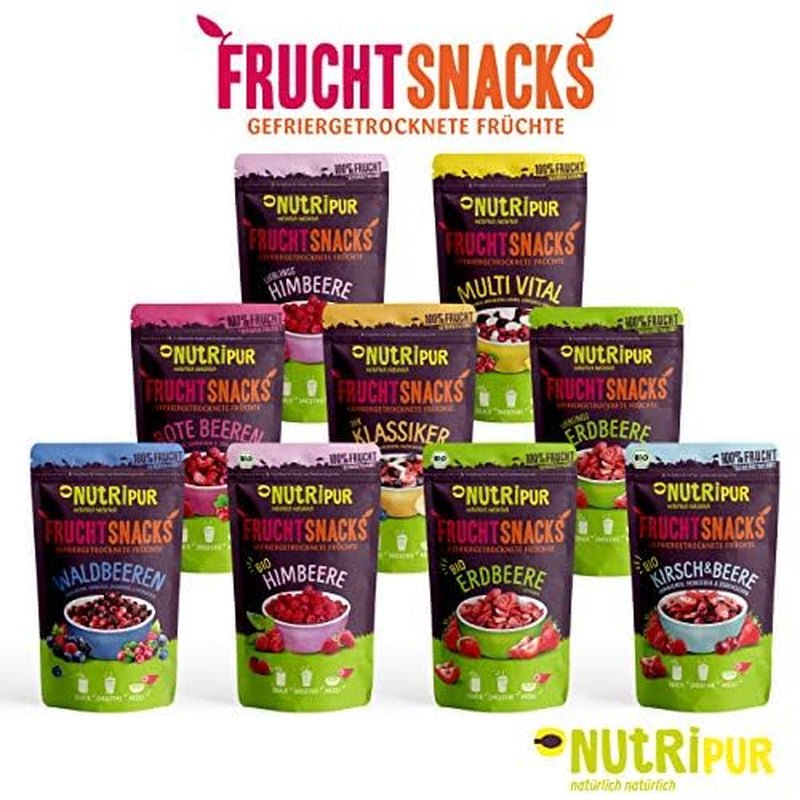 Noix de coco lyophilisée : 50g de fruits lyophilisés - bonbons vegan cubes de noix de coco sucrés - fruits naturellement séchés de NutriPur Produits déshydratés Naty Shop