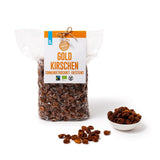 PAKKA - Cerises dorées séchées au soleil biologiques et équitables 500 g, cerises jaunes cueillies dans la nature, sans pépins, non sucrées, directement provenant de petits agriculteurs de Samarkand, Ouzbékistan, végétaliennes, 500 g (1 paquet) Naty Shop Produits déshydratés variante 1 : 500 G (1 paquet)
