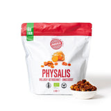 PAKKA Physalis Bio Equitable 1kg, argousier biologique et équitable séché, non sucré, non sulfuré, produit et mis en bouteille directement par le producteur en Colombie, vegan 1000g (1 pack) Naty Shop Produits Déshydratés Variante 2 : 1 kg (1 pack)