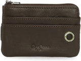 Portefeuille Homme Pepe Jeans adge Naty Shop Marron Portefeuille avec badge