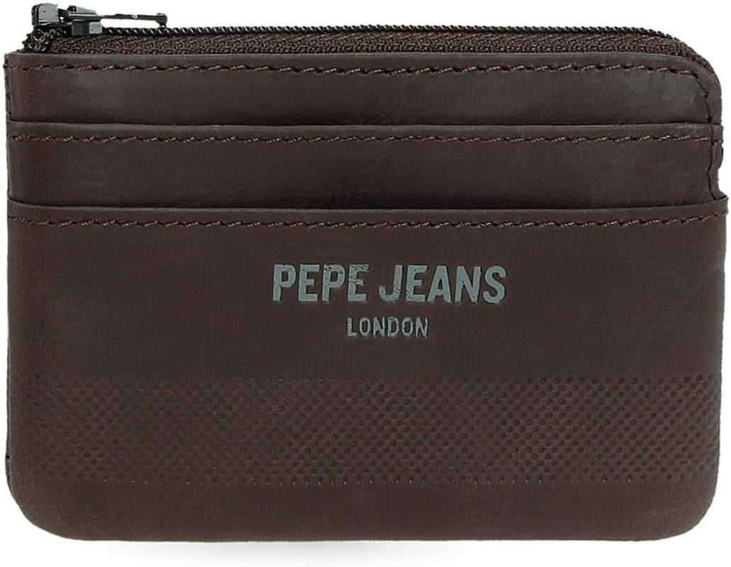 Pepe Jeans Portefeuilles profonds, sacs à main, portefeuilles, faux cuir décontracté. De Joumma Bags Portefeuille pour femme Naty Shop Sac à main marron