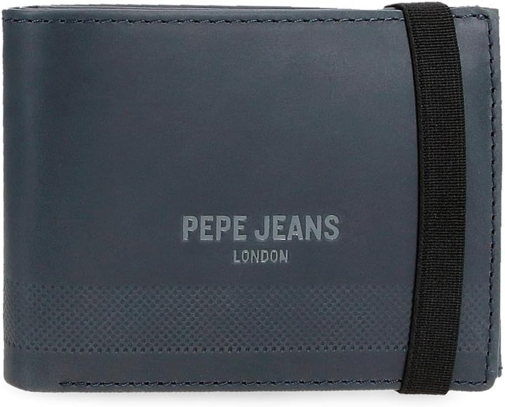 Pepe Jeans Portefeuilles profonds, sacs à main, portefeuilles, faux cuir décontracté. De Joumma Bags Portefeuille Femme Naty Shop Portefeuille Anthracite
