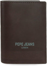 Pepe Jeans Portefeuilles profonds, sacs à main, portefeuilles, faux cuir décontracté. De Joumma Bags Portefeuille femme Naty Shop Portefeuille profond marron