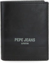 Pepe Jeans Portefeuilles profonds, sacs à main, portefeuilles, faux cuir décontracté. De Joumma Bags Naty Shop Portefeuille pour femme Noir Porte-documents