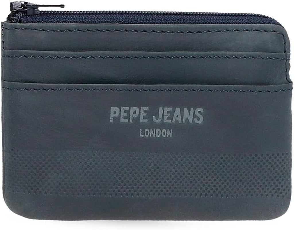 Pepe Jeans Portefeuilles profonds, sacs à main, portefeuilles, faux cuir décontracté. De Joumma Bags Portefeuille Femme Naty Shop Porte-Monnaie Anthracite