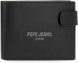 Pepe Jeans Portefeuilles profonds, sacs à main, portefeuilles, faux cuir décontracté. De Joumma Bags Portefeuille femme Naty Shop Black Purse 11