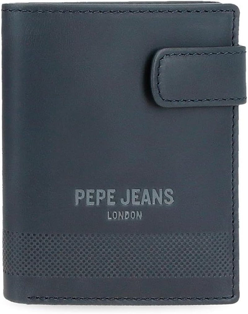 Pepe Jeans Portefeuilles profonds, sacs à main, portefeuilles, faux cuir décontracté. De Joumma Bags Portefeuille Femme Naty Shop Portefeuille Click Anthracite
