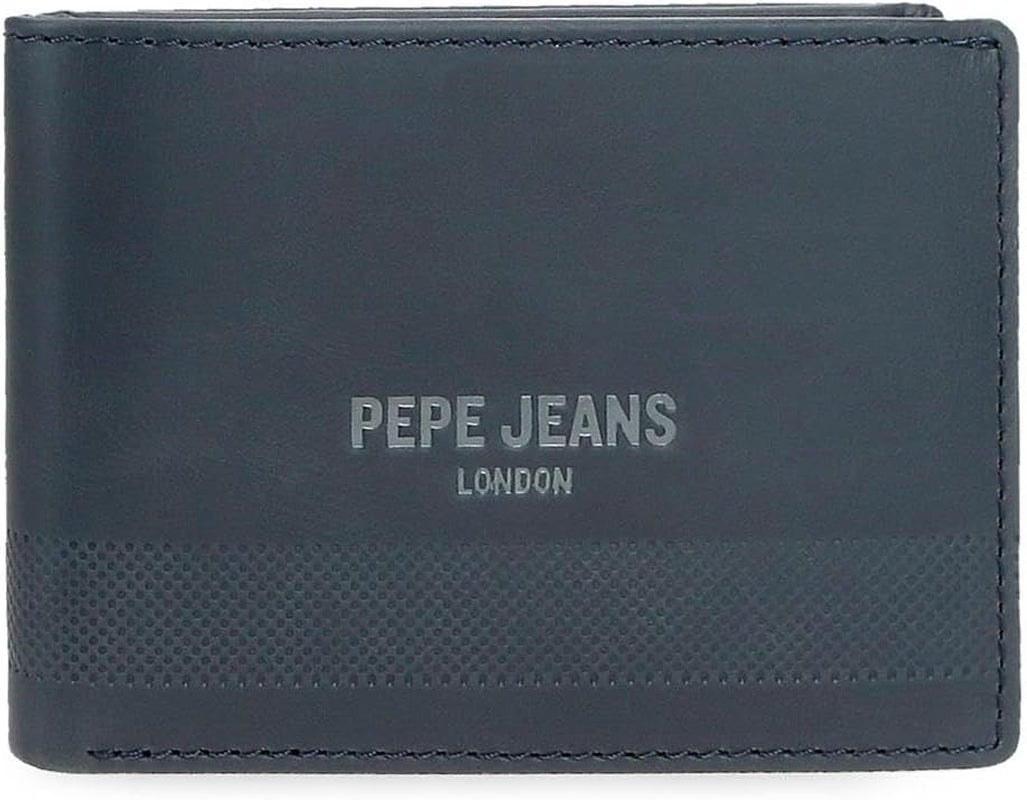 Pepe Jeans Portefeuilles profonds, sacs à main, portefeuilles, faux cuir décontracté. De Joumma Bags Portefeuille Femme Naty Shop Portefeuille Horizontal Anthracite