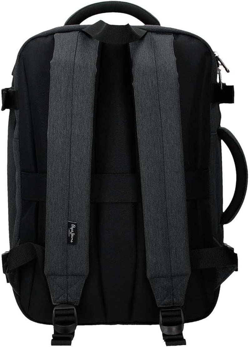 Pepe Jeans Jarvis petit sac à bandoulière vert 15x19,5x6 cm polyester avec détails en cuir artificiel Bagages et matériel de voyage Naty Shop