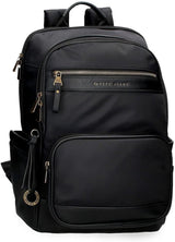 Pepe Jeans Morgan Sacs à dos décontractés Sacs de voyage Beige Noir Simili cuir pour femme Par Joumma Bags Bagages et équipement de voyage Naty Shop Noir Pc Sac à dos