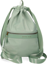 Pepe Jeans Morgan Sacs à dos décontractés Sacs de voyage Beige Noir Simili cuir pour femme Par Joumma Bags Bagages et voyages Naty Shop Sac à dos vert avec cordon de serrage