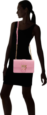 Pinko Ladies Love One Classic Cl Sac en soie de veau Sacs pour femmes Naty Shop