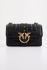 Pinko Ladies Love One Mini Cl Single Side Sheep Nappa Line Quilt Bag Sacs pour femmes Naty Shop