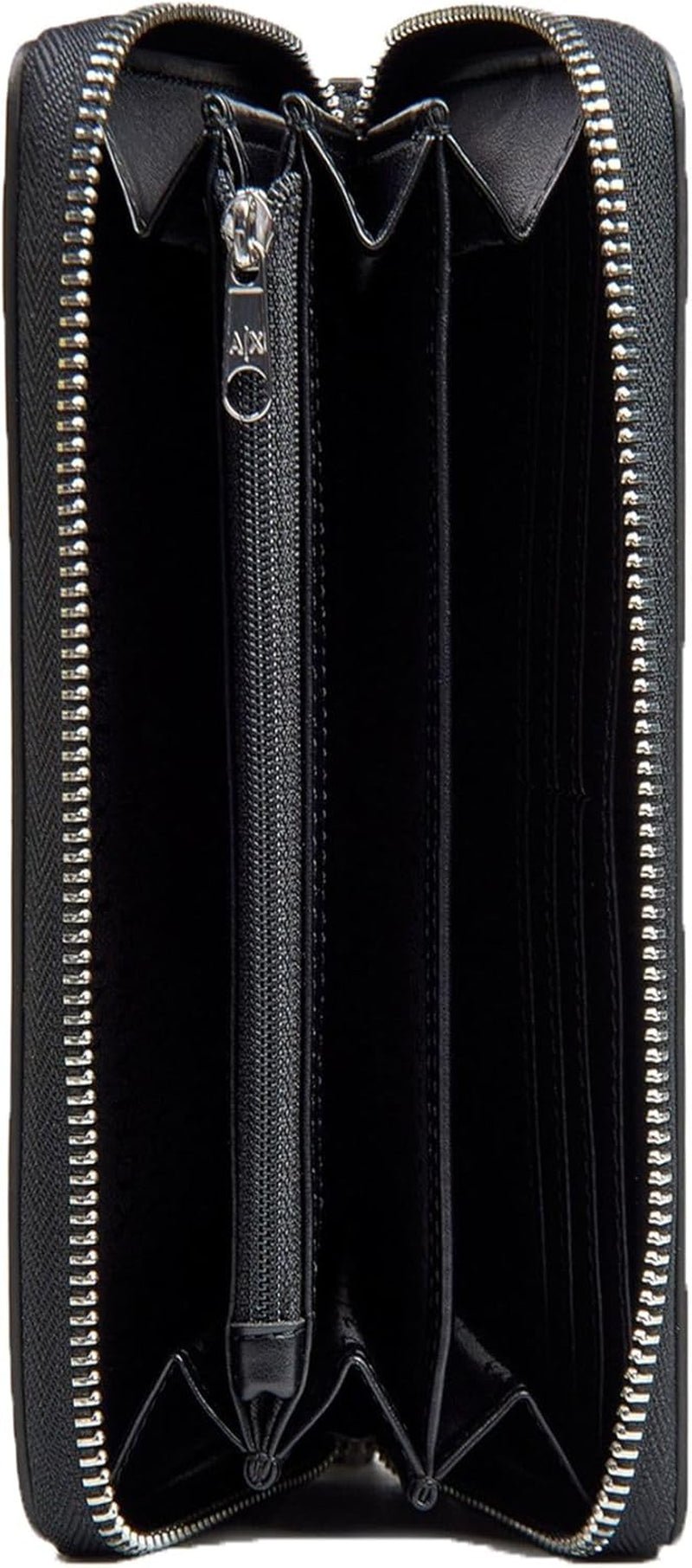 Armani Exchange Portefeuille à deux volets avec logo embossé Melrose pour femme Naty Shop Portefeuille pour homme