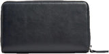 Armani Exchange Portefeuille à deux volets avec logo en relief Melrose pour femme Naty Shop Noir Taille unique
