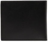 Portefeuille à logo Armani Exchange A|X en cuir lisse, noir Portefeuille homme Naty Shop