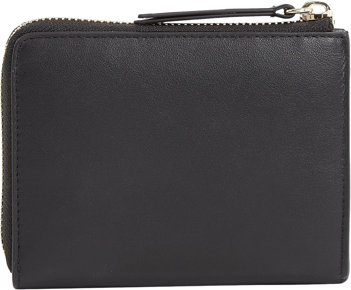 Portefeuille femme Tommy Hilfiger HILFIGER LEATHER MED ZA, noir (Noir), OS Portefeuille femme Naty Shop