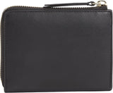 Portefeuille femme Tommy Hilfiger HILFIGER LEATHER MED ZA, noir (Noir), OS Portefeuille femme Naty Shop