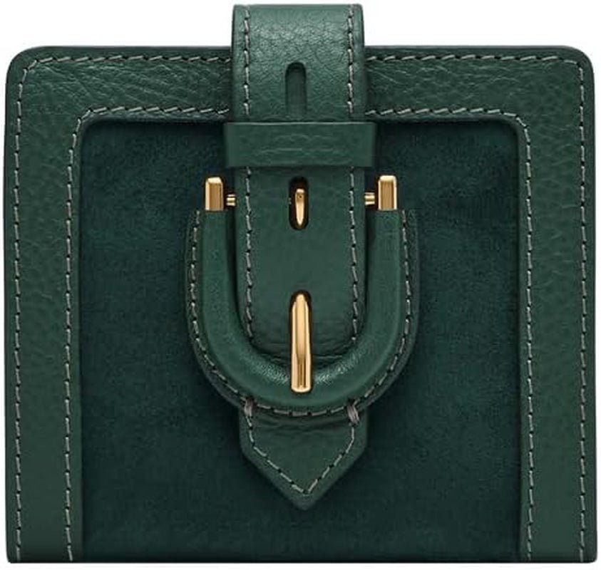Fossil Harwell Bi-Fold Portefeuille Femme Portefeuille Femme Naty Shop Vert S