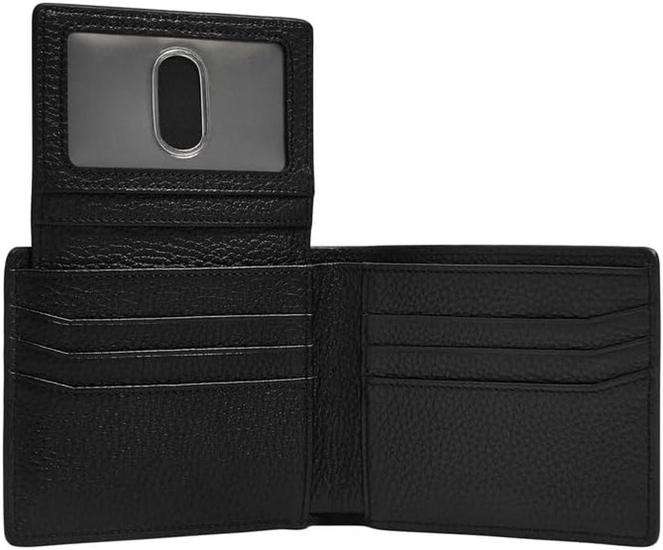 Portefeuille à deux volets Fossil Huntington pour hommes Naty Shop Portefeuille pour hommes