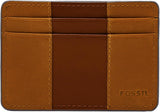 Fossil Portefeuille Everett pour homme Cuir/PVC Marron moyen Porte-cartes 10,2 cm L x 0,6 cm L x 7,0 cm H ML4398210 Naty Shop Portefeuille pour homme Marron