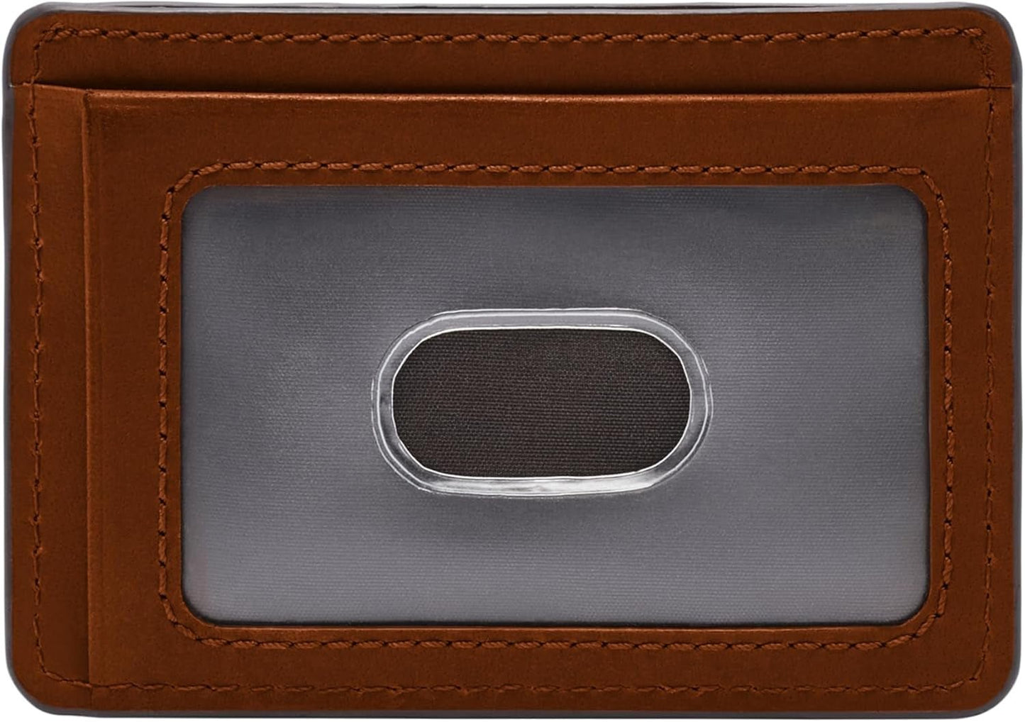 Fossil Homme Everett Portefeuille Cuir/PVC Marron Moyen Porte-Cartes 10,2 cm L x 0,6 cm L x 7,0 cm H ML4398210 Portefeuille Homme Naty Shop