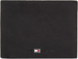 Tommy Hilfiger Johnson Portefeuille pour homme avec poche à monnaie Naty Shop Portefeuille pour homme Noir