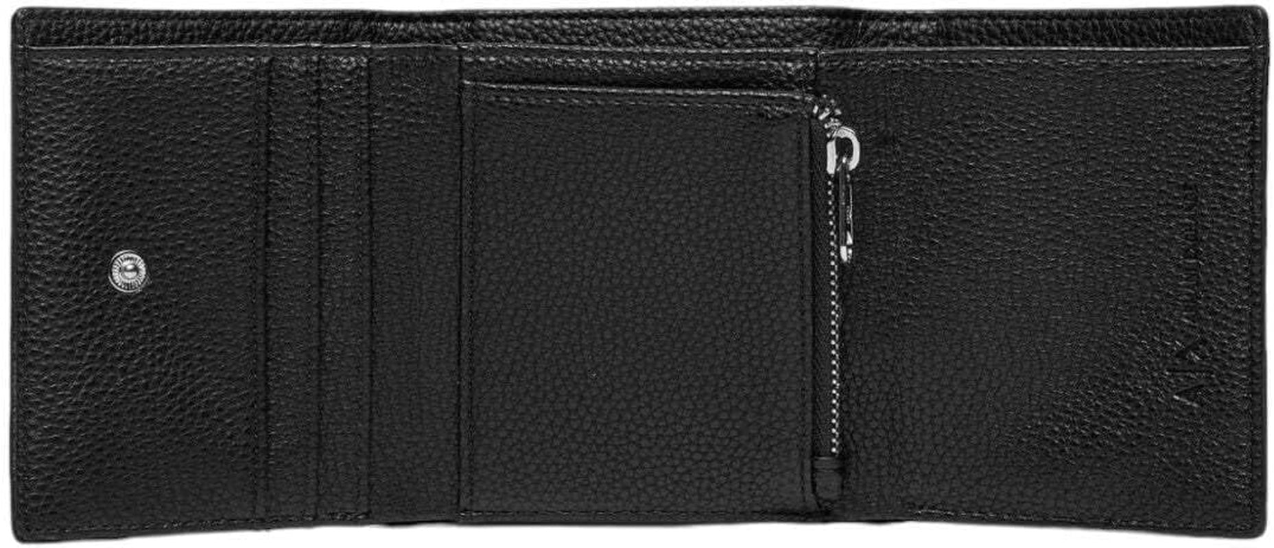 Portefeuille pour femme Armani Exchange Wave Bi-Fold, noir Naty Shop Portefeuille pour femme